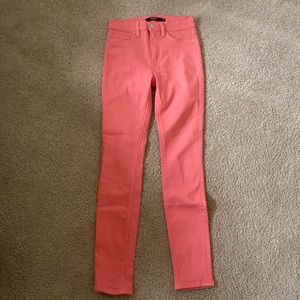Hudson jeans, coral color